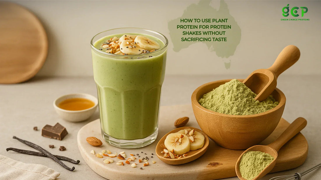 How to Use Plant Protein for Protein Shakes Without Sacrificing Taste