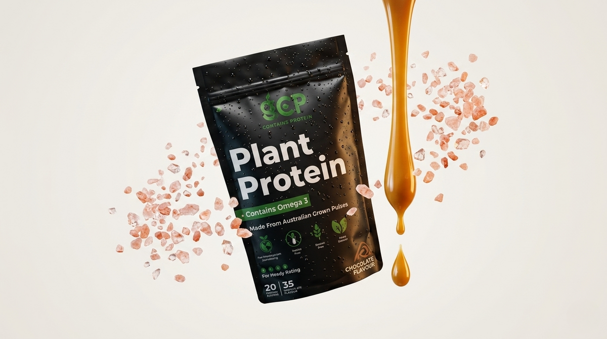 Low-Sugar Salted Caramel Protein Powder