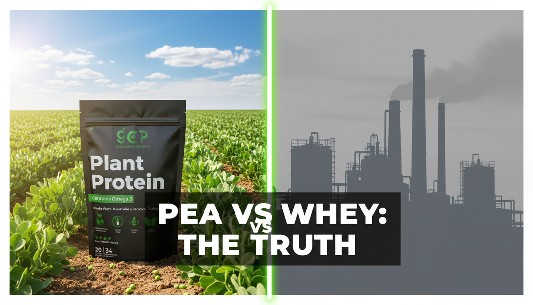Pea Protein vs Whey Protein: The Ultimate Environmental Guide