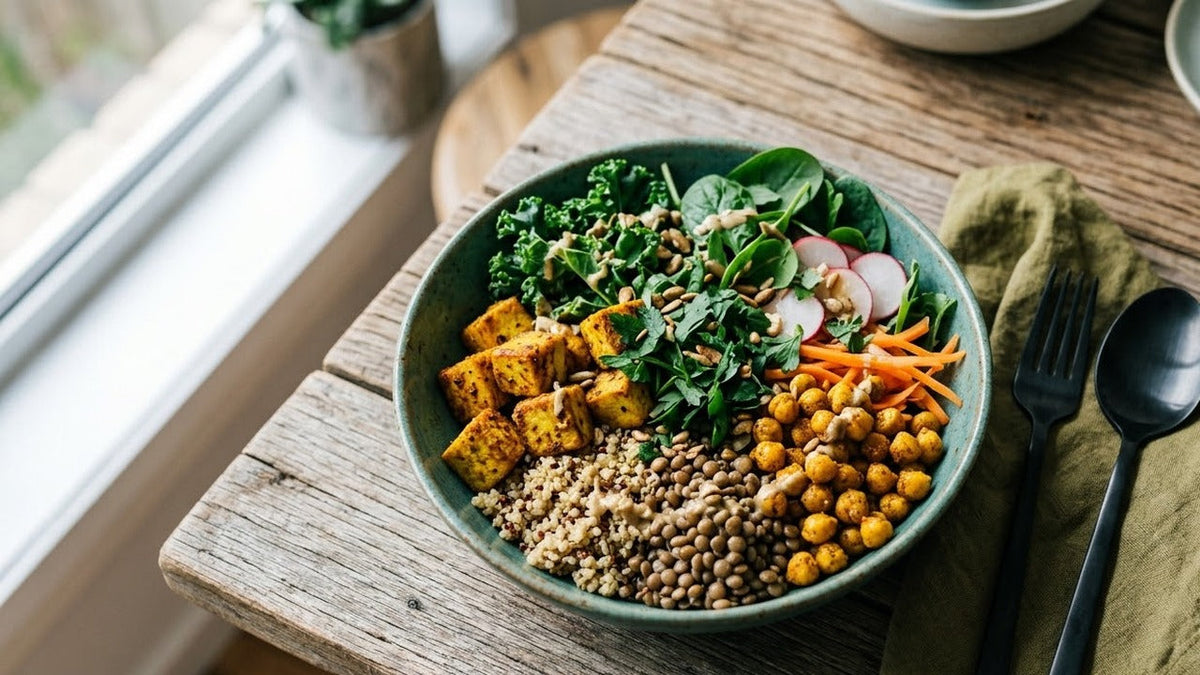 High Protein Vegan Meals: A Simple Week for Building Muscle