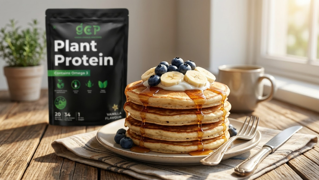 Protein Pancakes With Plant Protein: An Easy High-Protein Breakfast Recipe