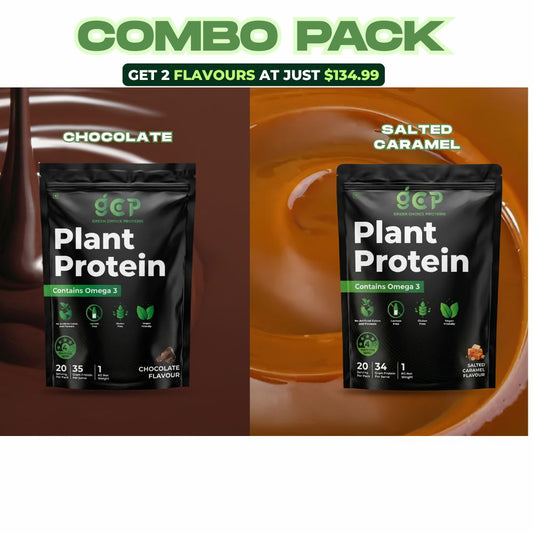 GCP Plant Protein – Chocolate and Salted Caramel Flavour