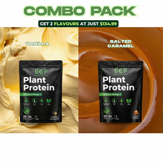 GCP Plant Protein – Vanilla and Salted Caramel