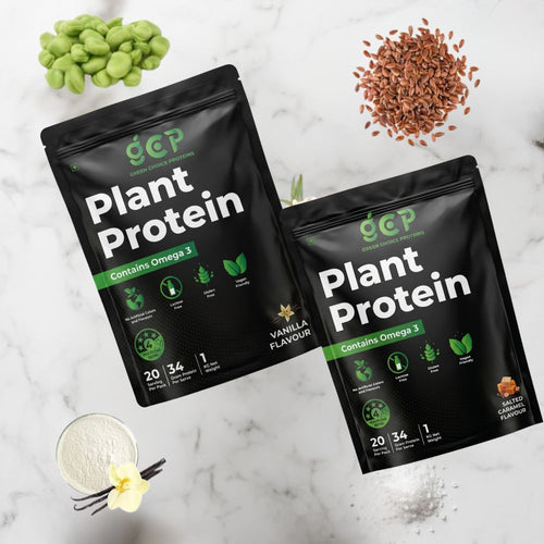 Plant Protein Powder Australia – Vanilla and Salted Caramel