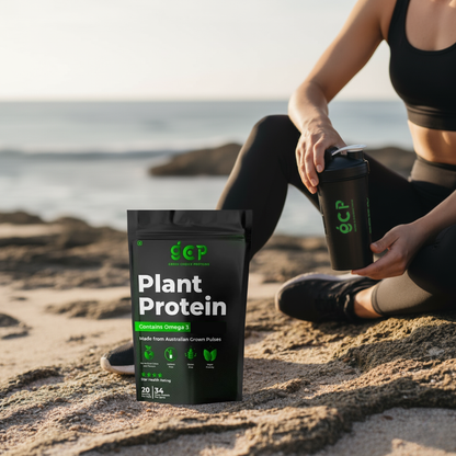 Vanilla Flavored Protein Powder - Plant Based Protein