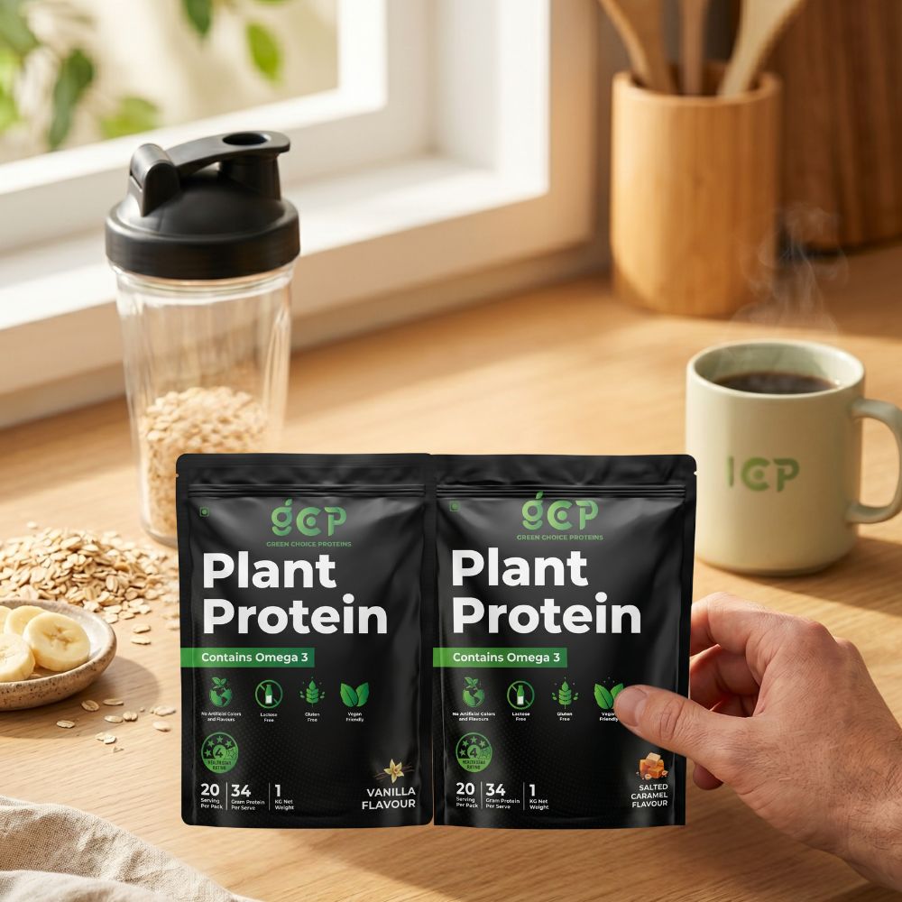Plant Protein Powder Australia – Vanilla and Salted Caramel
