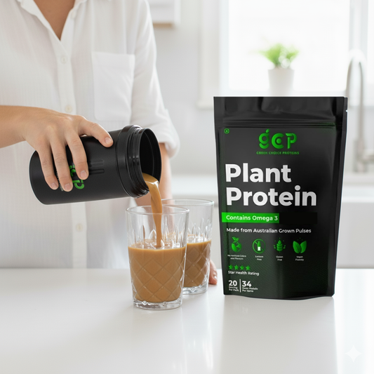 Salted Caramel Flavored Protein Powder - Plant Based Protein