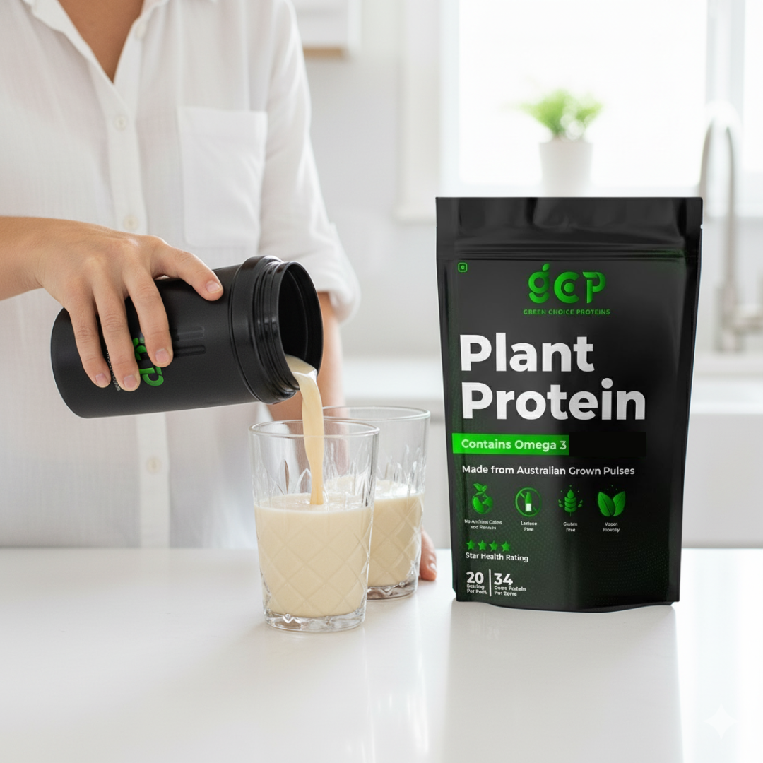 Vanilla Flavored Protein Powder - Plant Based Protein