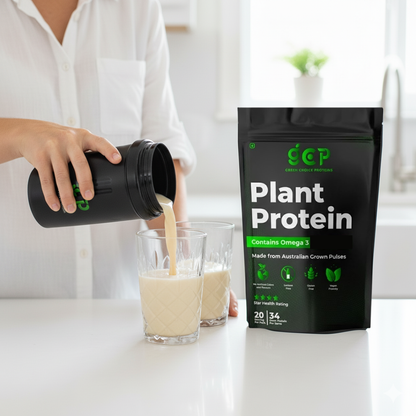 Vanilla Flavored Protein Powder - Plant Based Protein