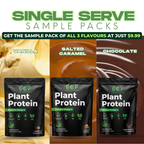 Plant-Based Protein Powder Sample Pack of 3 Flavour