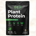 Vanilla Flavored Protein Powder - Plant Based Protein