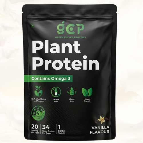 Vanilla Flavored Protein Powder - Plant Based Protein