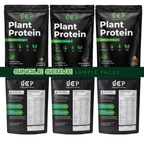 Plant-Based Protein Powder Sample Pack of 3 Flavour