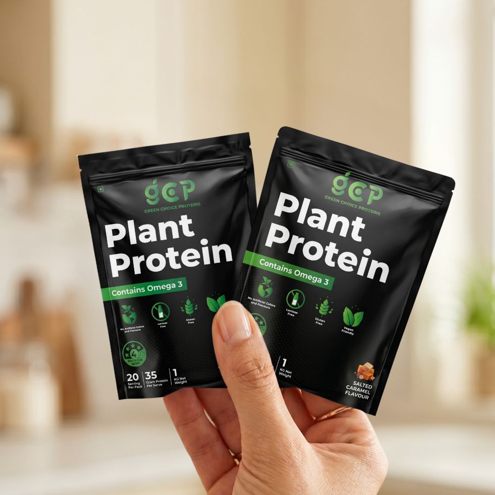 Chocolate and Salted Caramel Protein Powder-GCP Plant Protein