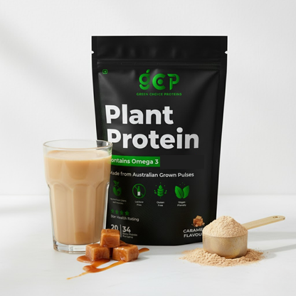 Salted Caramel Flavored Protein Powder - Plant Based Protein