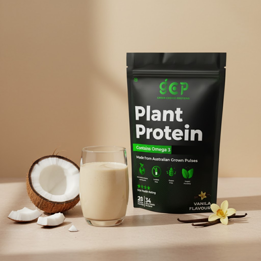 Vanilla Flavored Protein Powder - Plant Based Protein