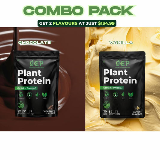 Plant-Based Protein Powder – Chocolate & Vanilla Blend