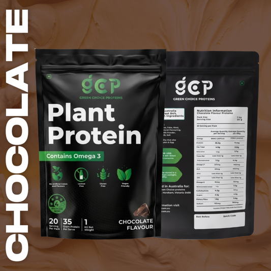 Chocolate Flavored Protein Powder - Plant-Based Protein