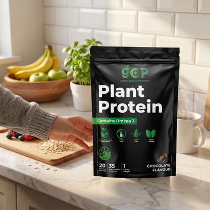 Chocolate Flavored Protein Powder - Plant-Based Protein