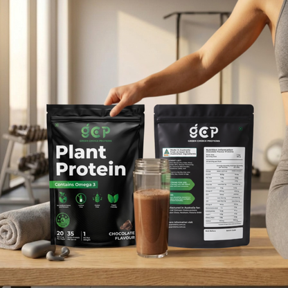 Chocolate Flavored Protein Powder - Plant-Based Protein