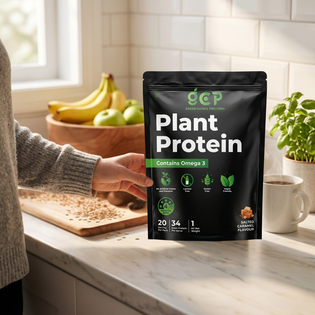 Salted Caramel Flavored Protein Powder - Plant Based Protein