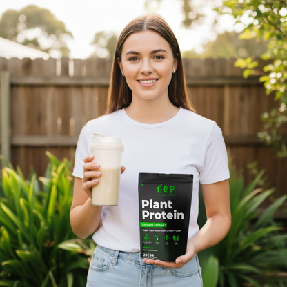 Vanilla Flavored Protein Powder - Plant Based Protein