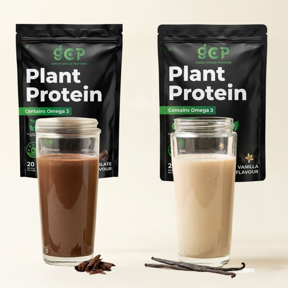 Plant-Based Protein Powder – Chocolate & Vanilla Blend