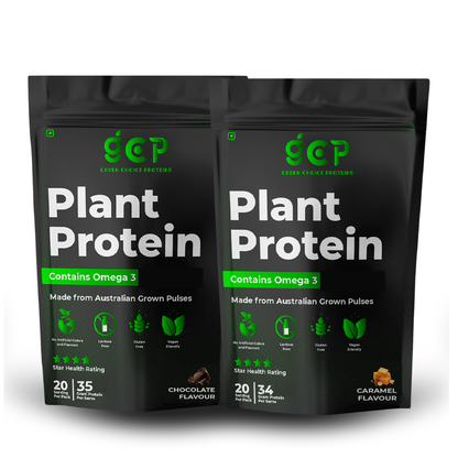 GCP Plant Protein – Chocolate and Salted Caramel Flavour
