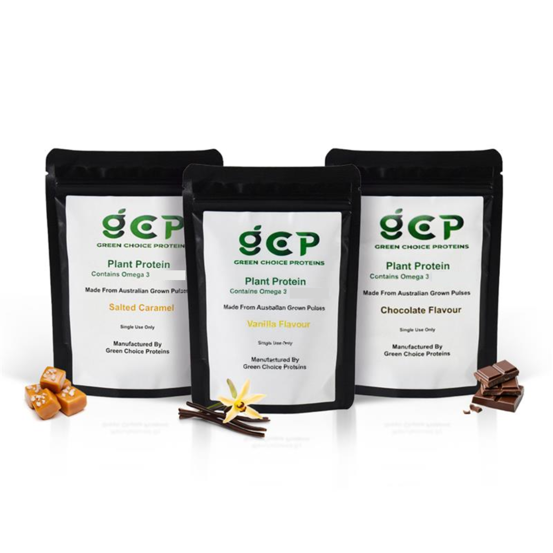 Plant-Based Protein Powder - Sample Pack of 3 Flavours