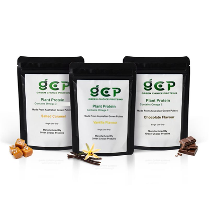 Plant-Based Protein Powder - Sample Pack of 3 Flavours