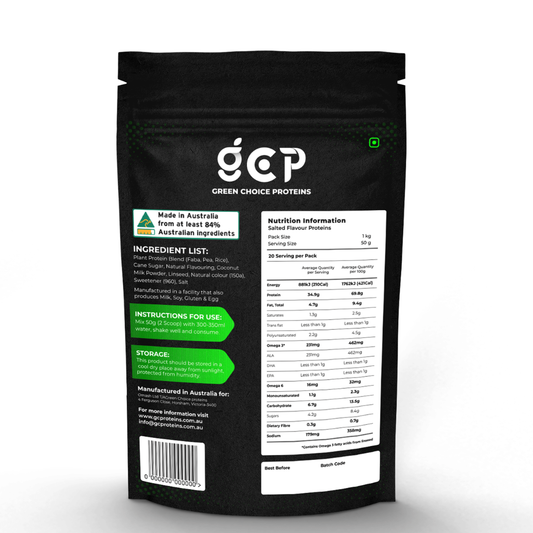 Plant-Based Protein Powder - Sample Pack of 3 Flavours