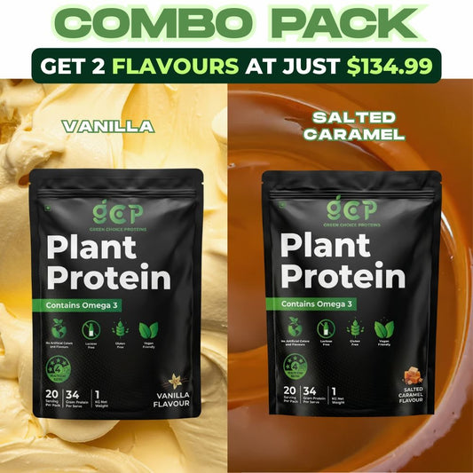 GCP Plant Protein – Vanilla and Salted Caramel
