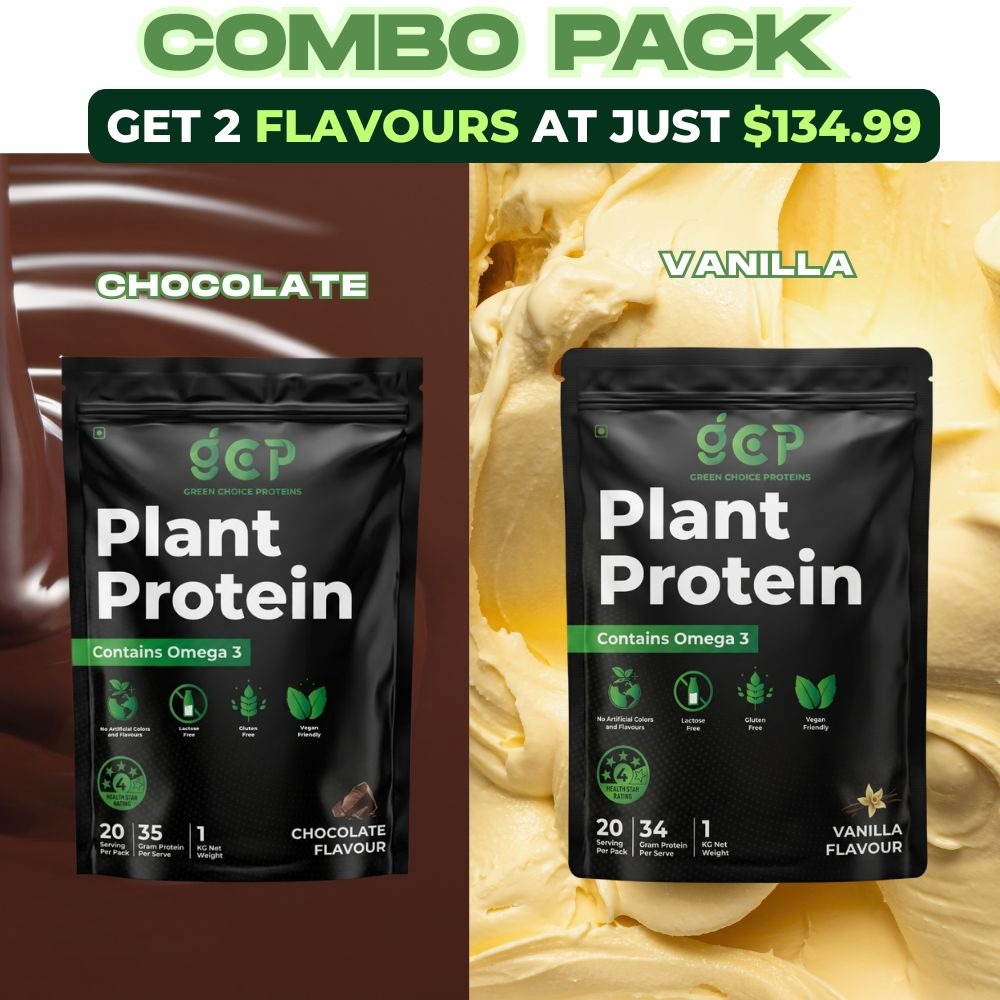 Plant-Based Protein Powder – Chocolate & Vanilla Blend