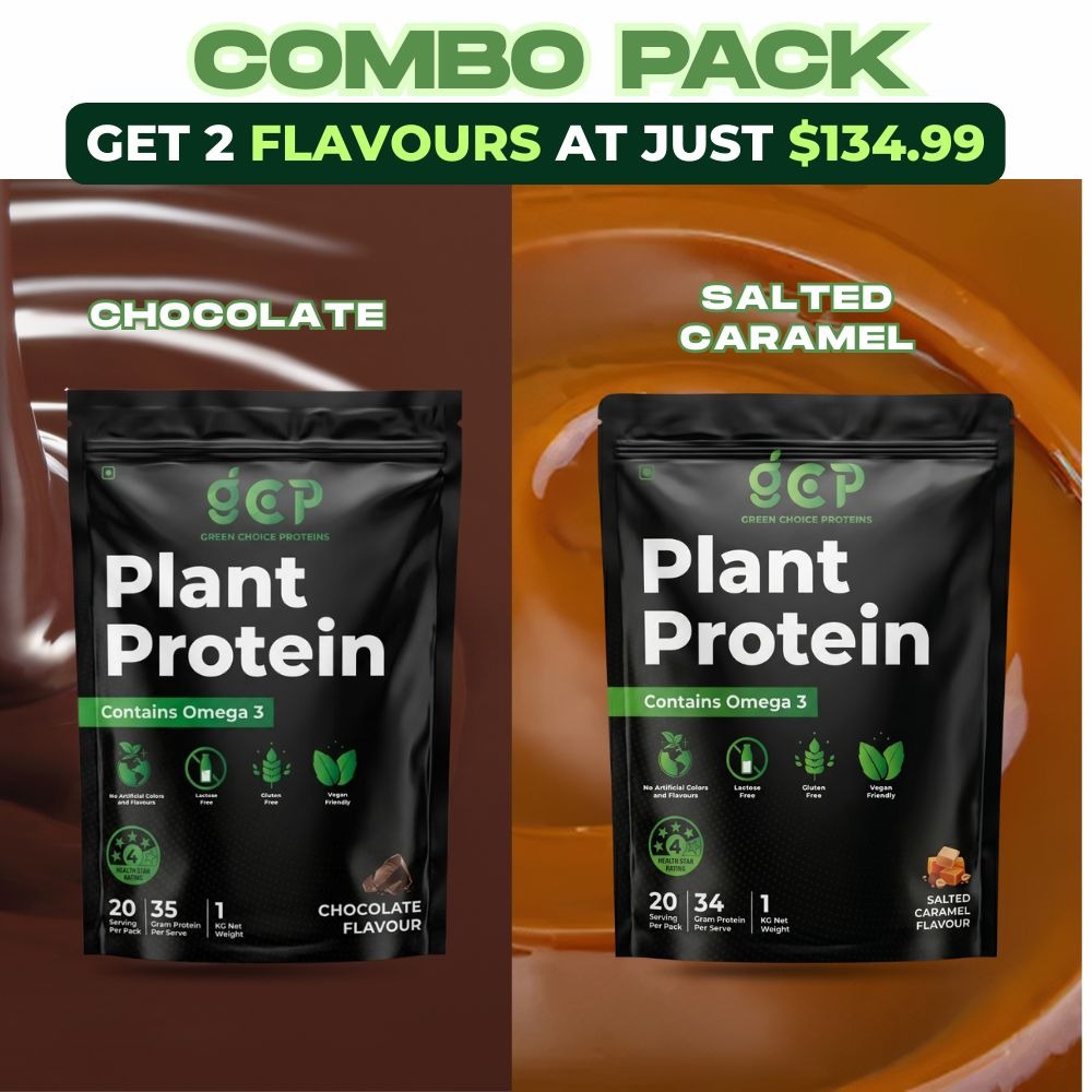 Chocolate and Salted Caramel Protein Powder-GCP Plant Protein