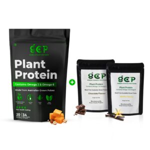 Salted Caramel Flavored Protein Powder – Plant Based Protein