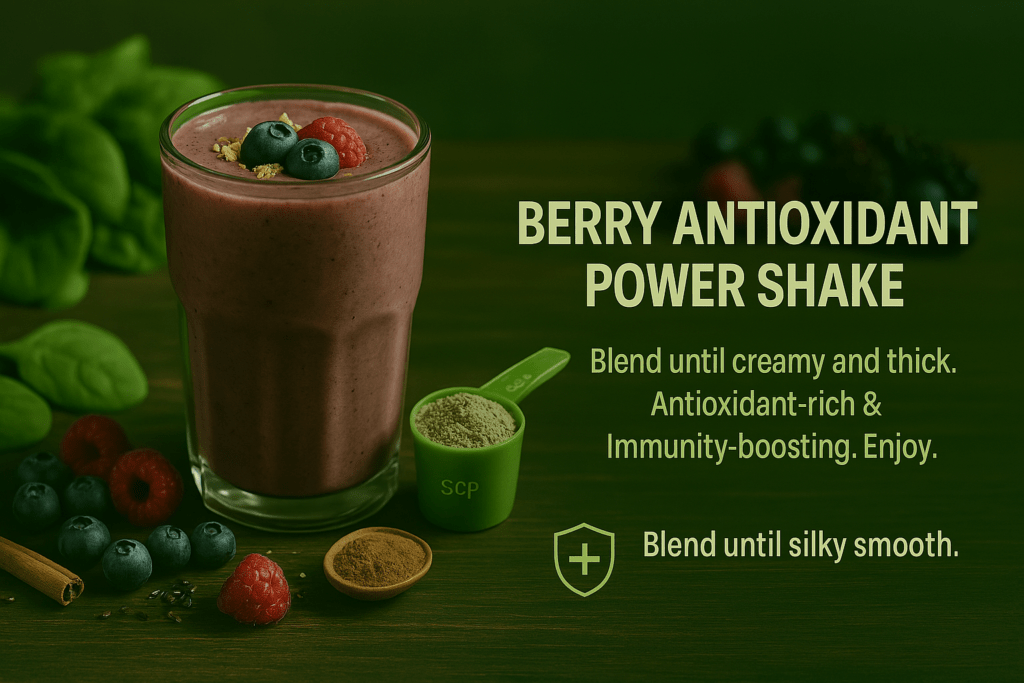 Berry Antioxidant Power Shake