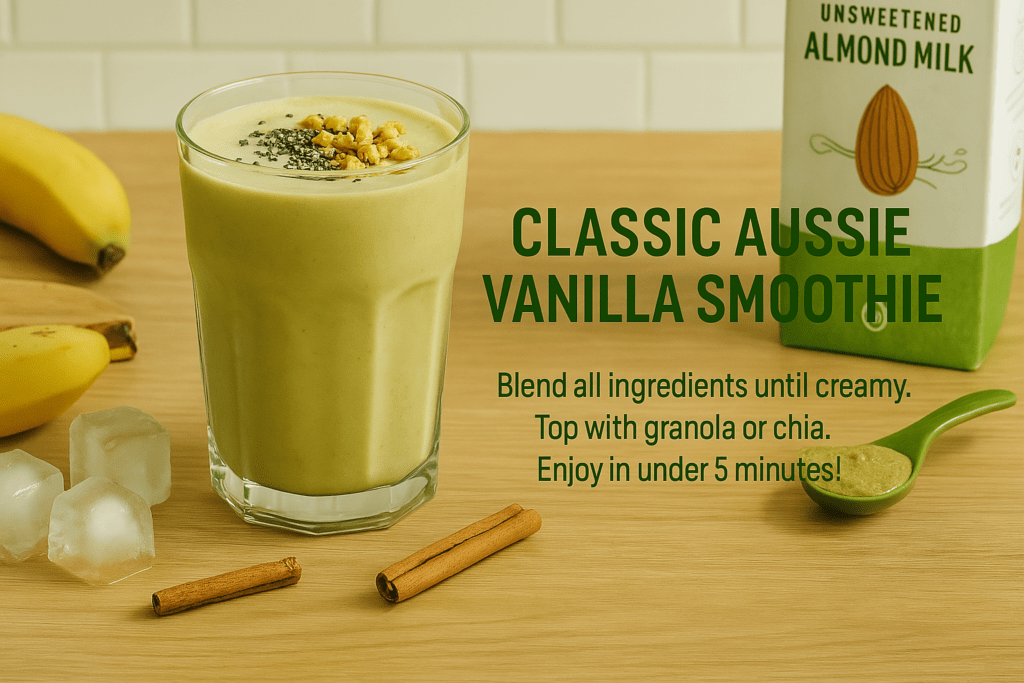 Classic Aussie Vanilla Smoothie