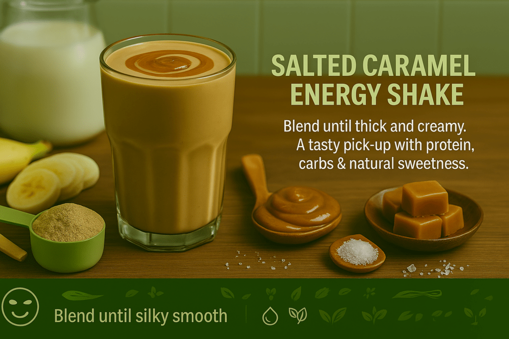 Salted Caramel Energy Shake