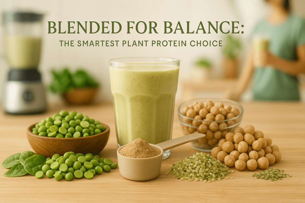 Why Blended Plant Proteins Are the Best Overall Option
