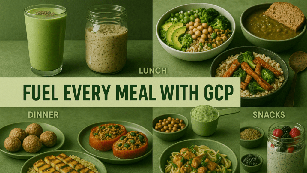 Meal Planning with Plant-Based Protein Sources