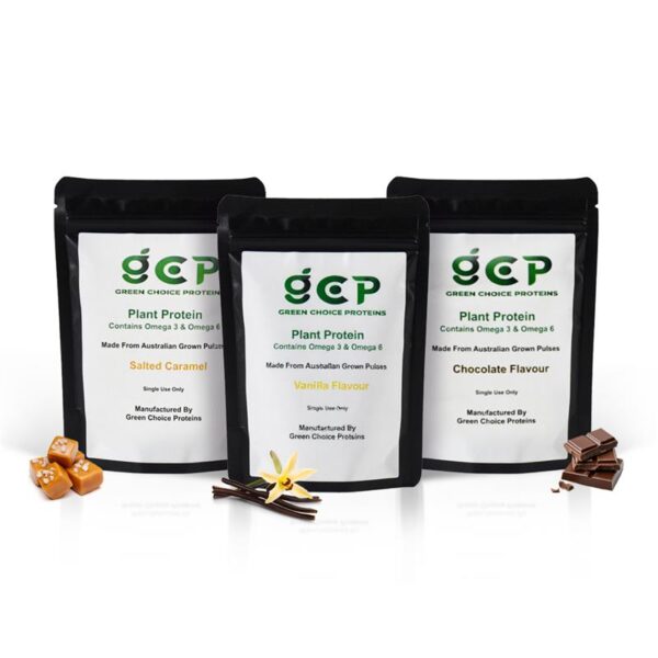 Sample Plant-Based Protein Powder Pack of 3 Flavours